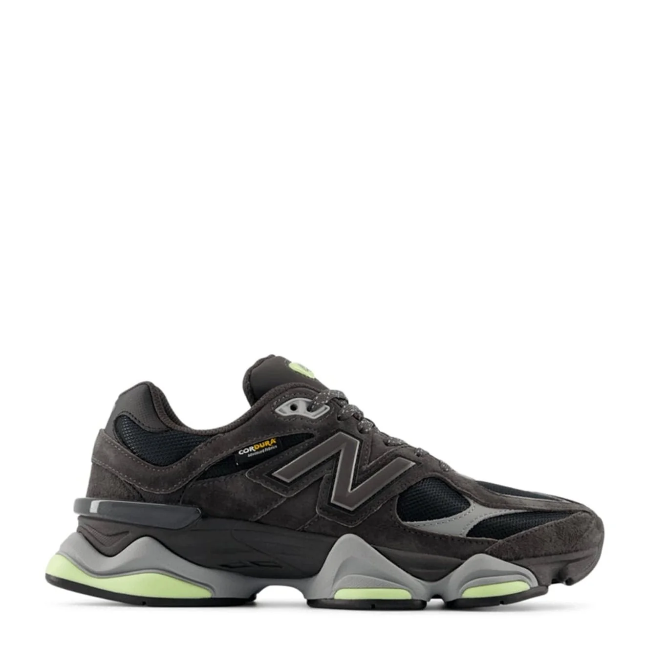 Image of New Balance 9060 Trainer Black Cement / Dry Lime
