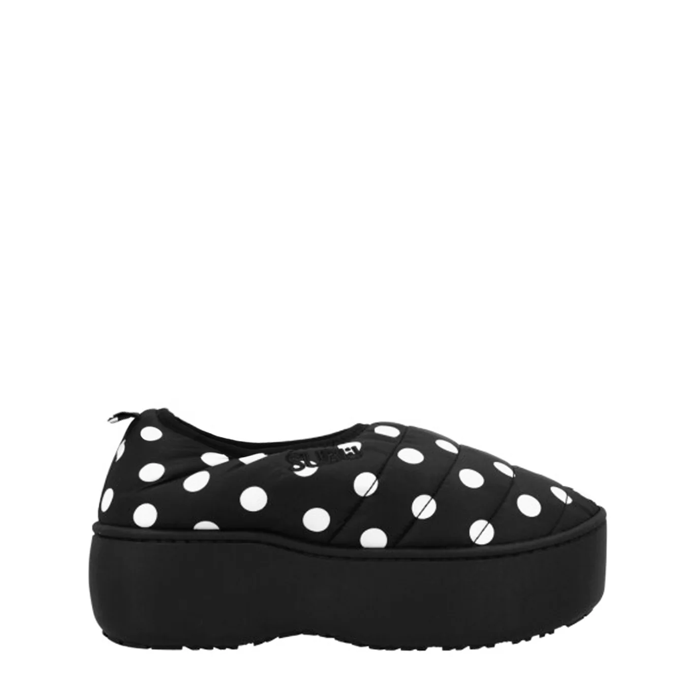 Image of Subu Womens Vamp Platform Slipper Dots