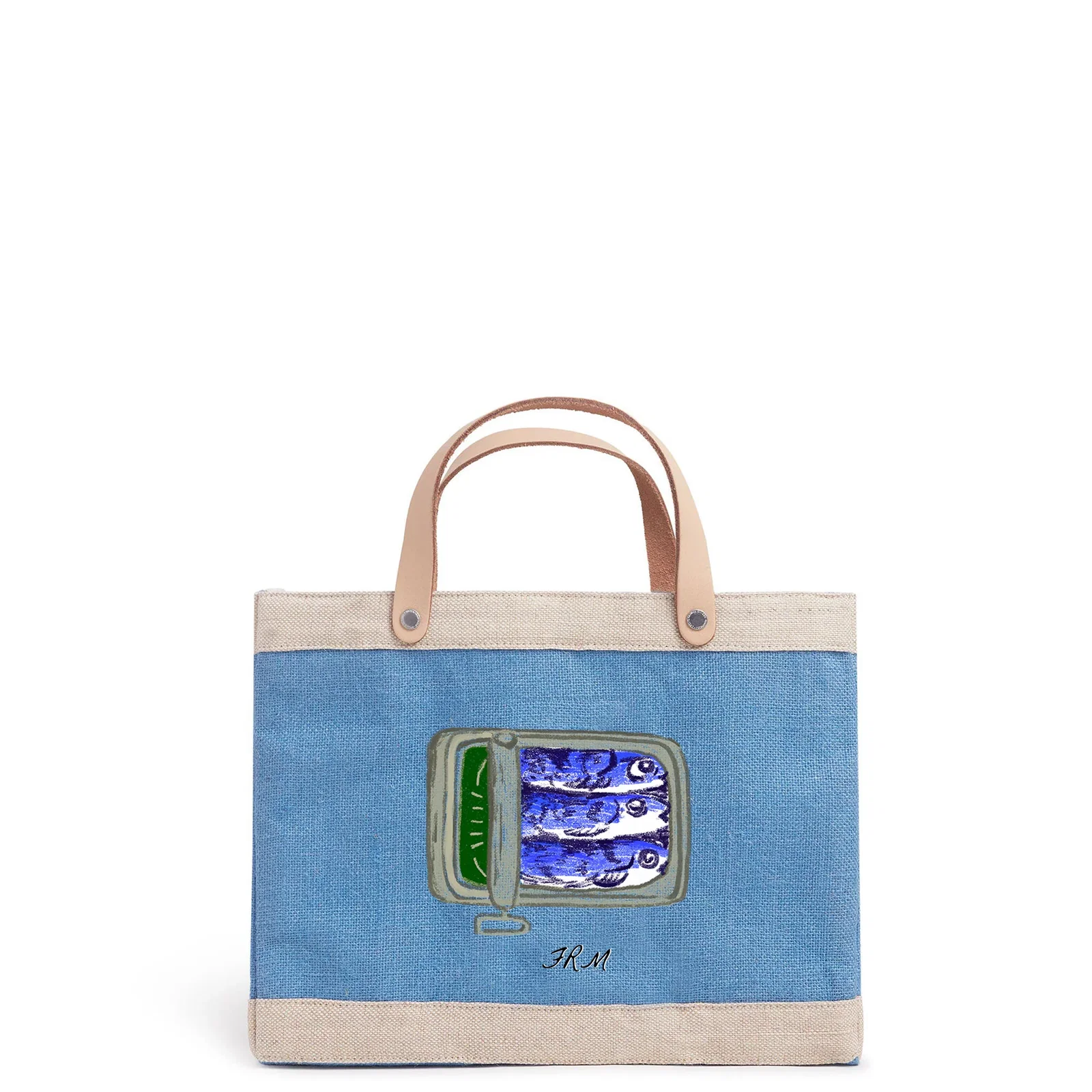Image of Petite Market Bag in Parisian Blue 