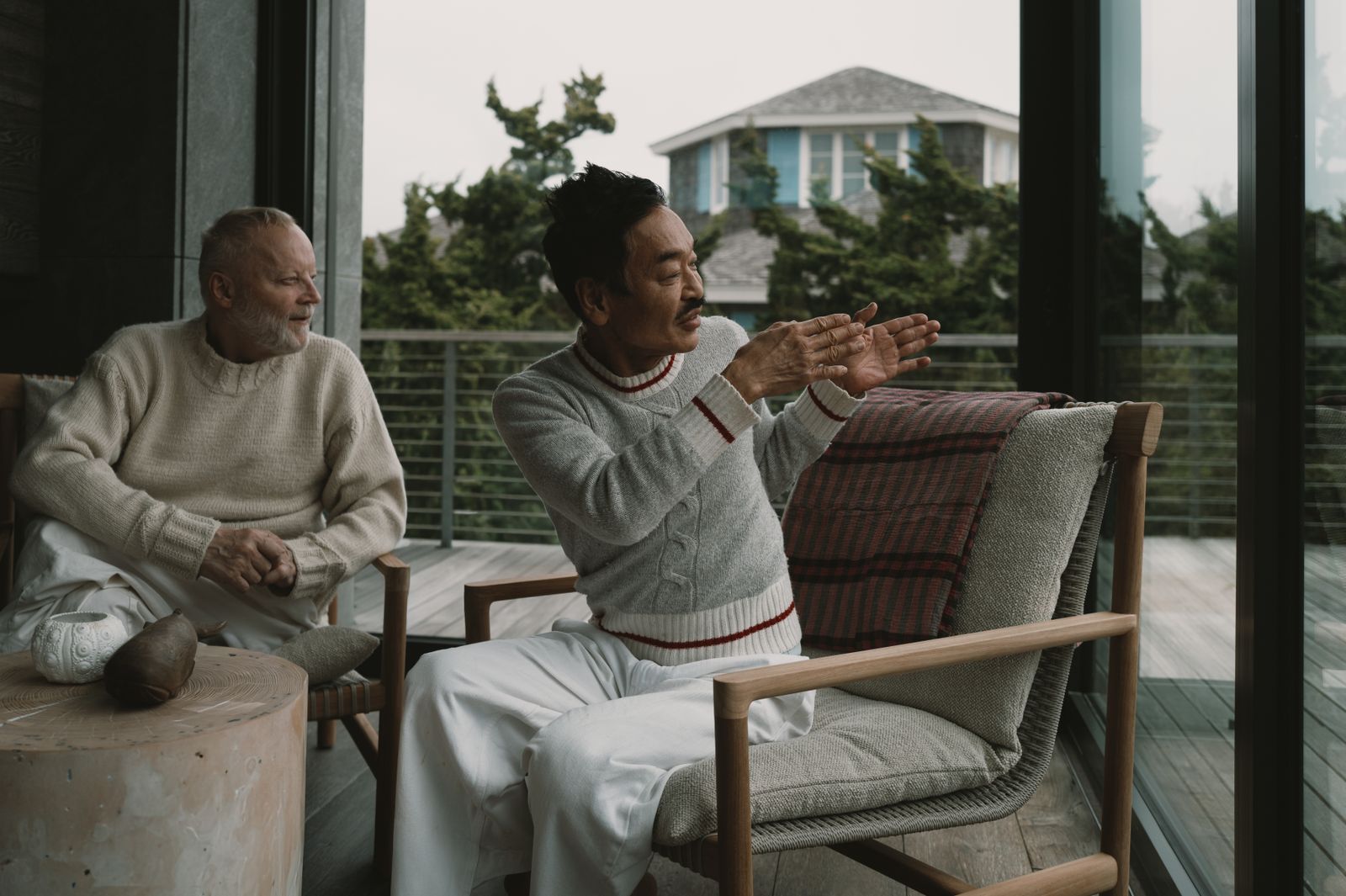 Design duo Yabu Pushelberg at their summer house