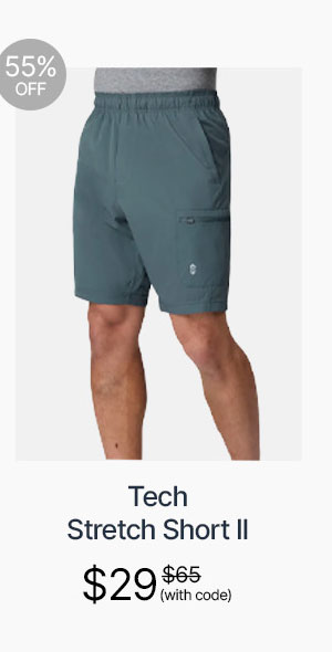 men's tech stretch short II
