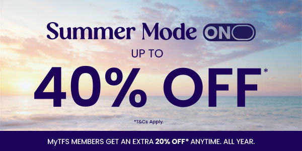 Summer Up to 40% Off