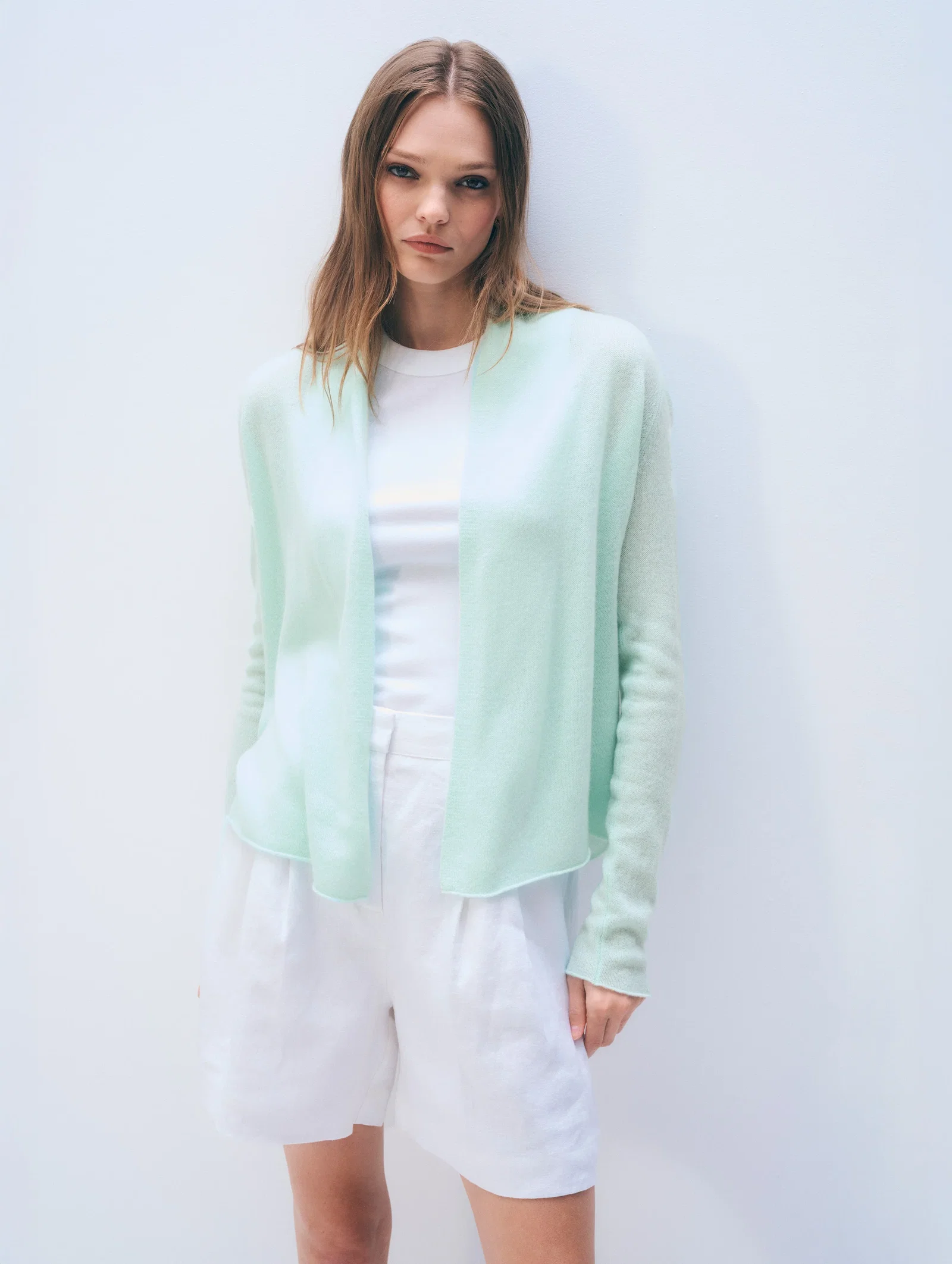 Image of Cashmere Mini Trapeze | Light Aqua