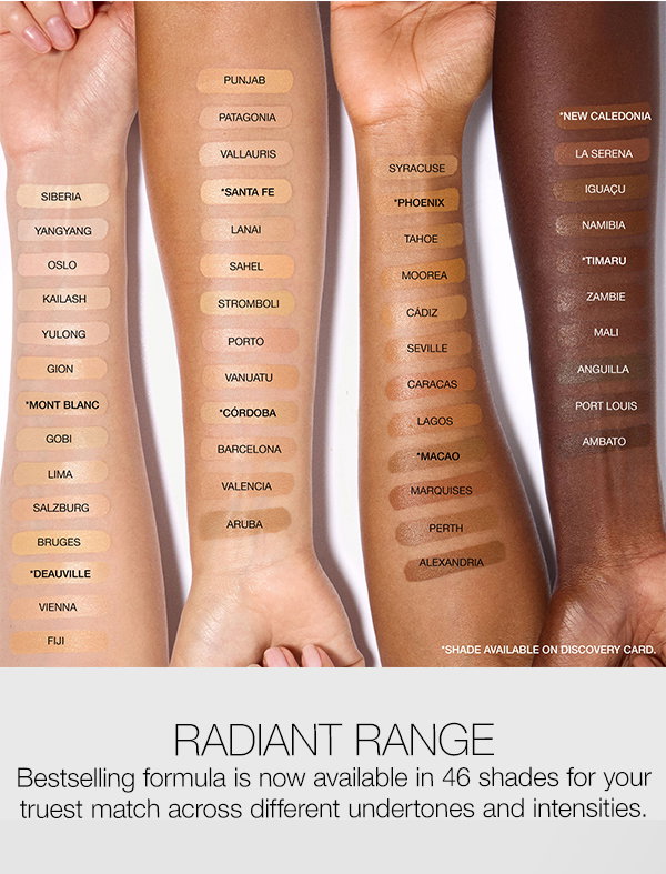 Slot 3: Bestselling formula is now available in 46 shades for your truest match across different undertones and intensities.