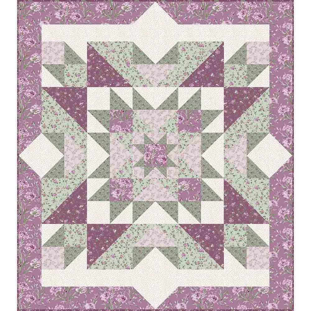 Image of Sadie's Stars - Kathy Skomp & Bekah Pipes - Courtland - Maywood Studio - Quilt Kit