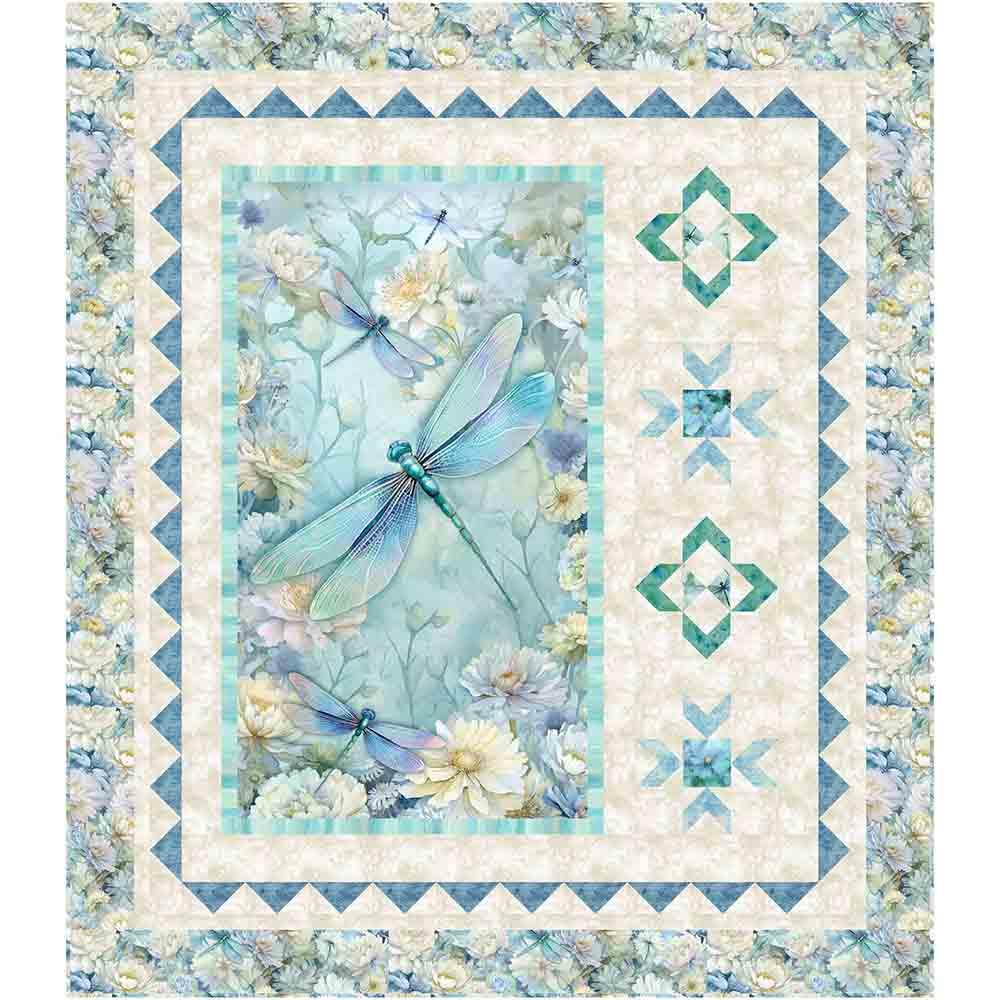 Image of Guiding Stars - The Sweet Tea Girls - Gossamer - Timeless Treasures - Panel Quilt Kit