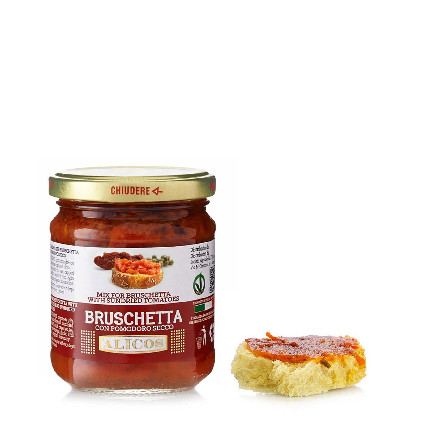 Bruschetta Sauce with Sun-dried Tomatoes