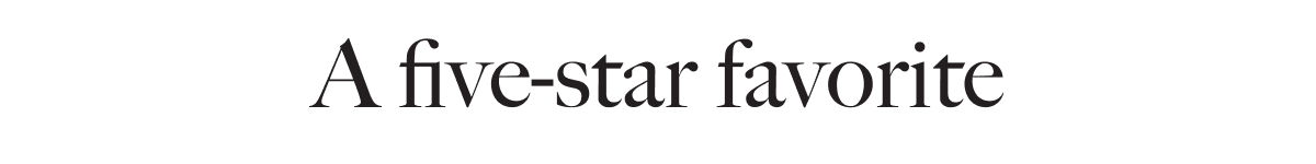 A five-star favorite
