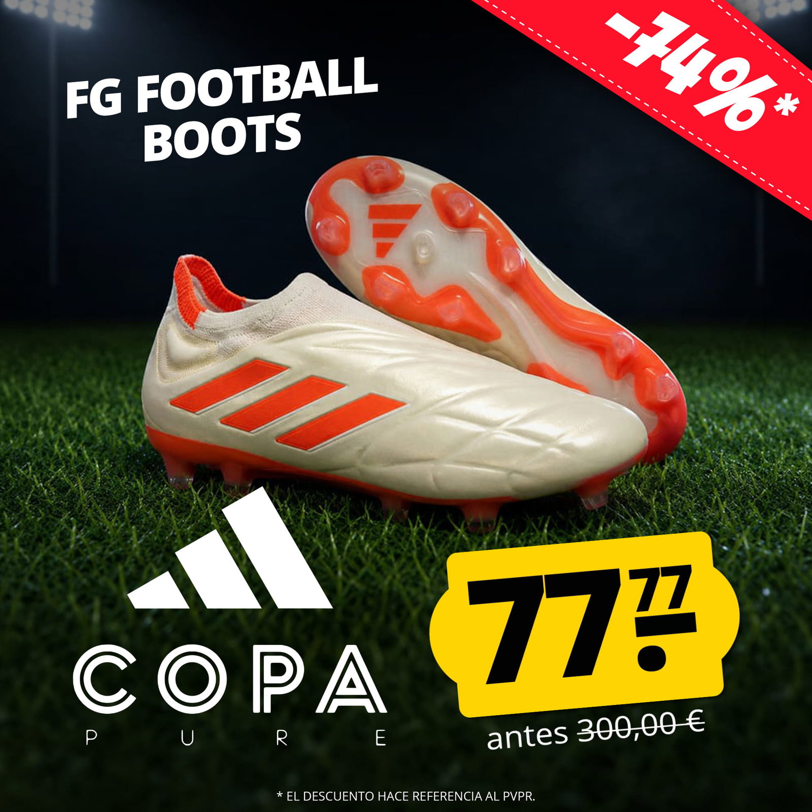 adidas copa pure fg unisex botas de futbol