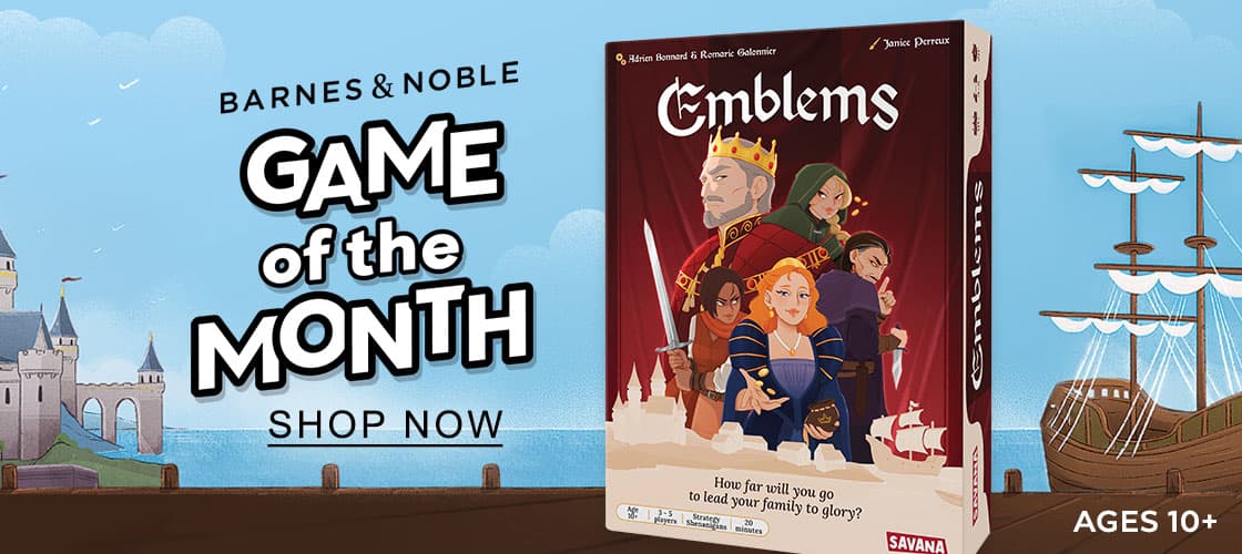 Barnes & Noble Game of the Month: Emblems - SHOP NOW