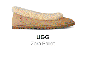 UGG Women's Zora Ballet Flats in Sand