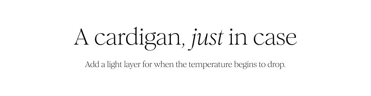 Cardigans