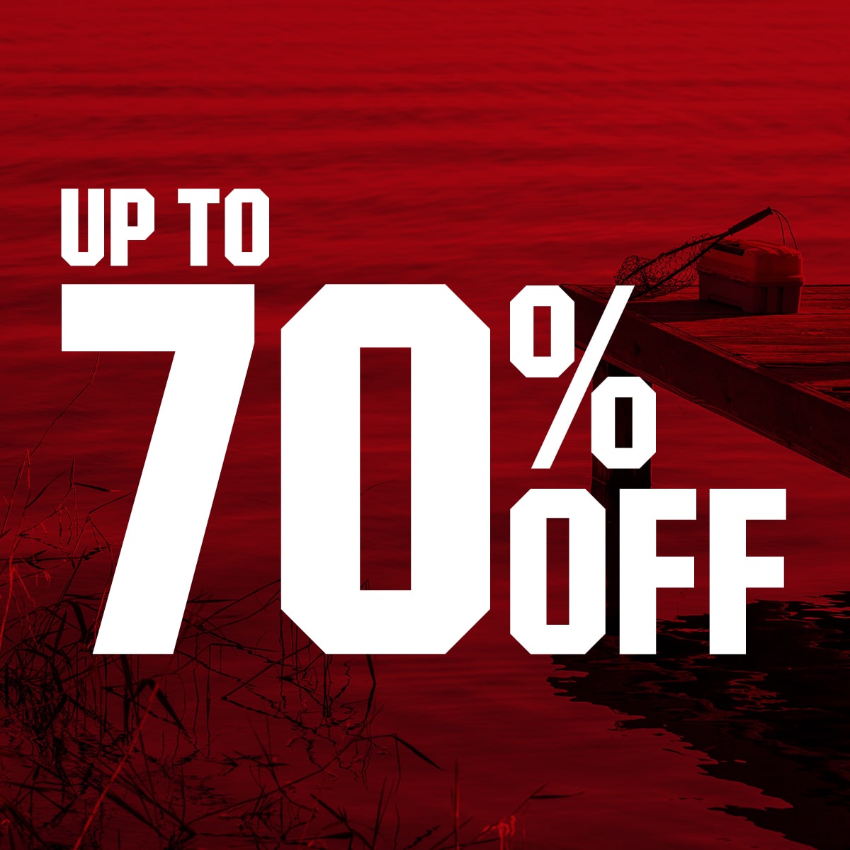 Up to 70% off.