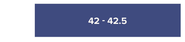 42 - 42.5