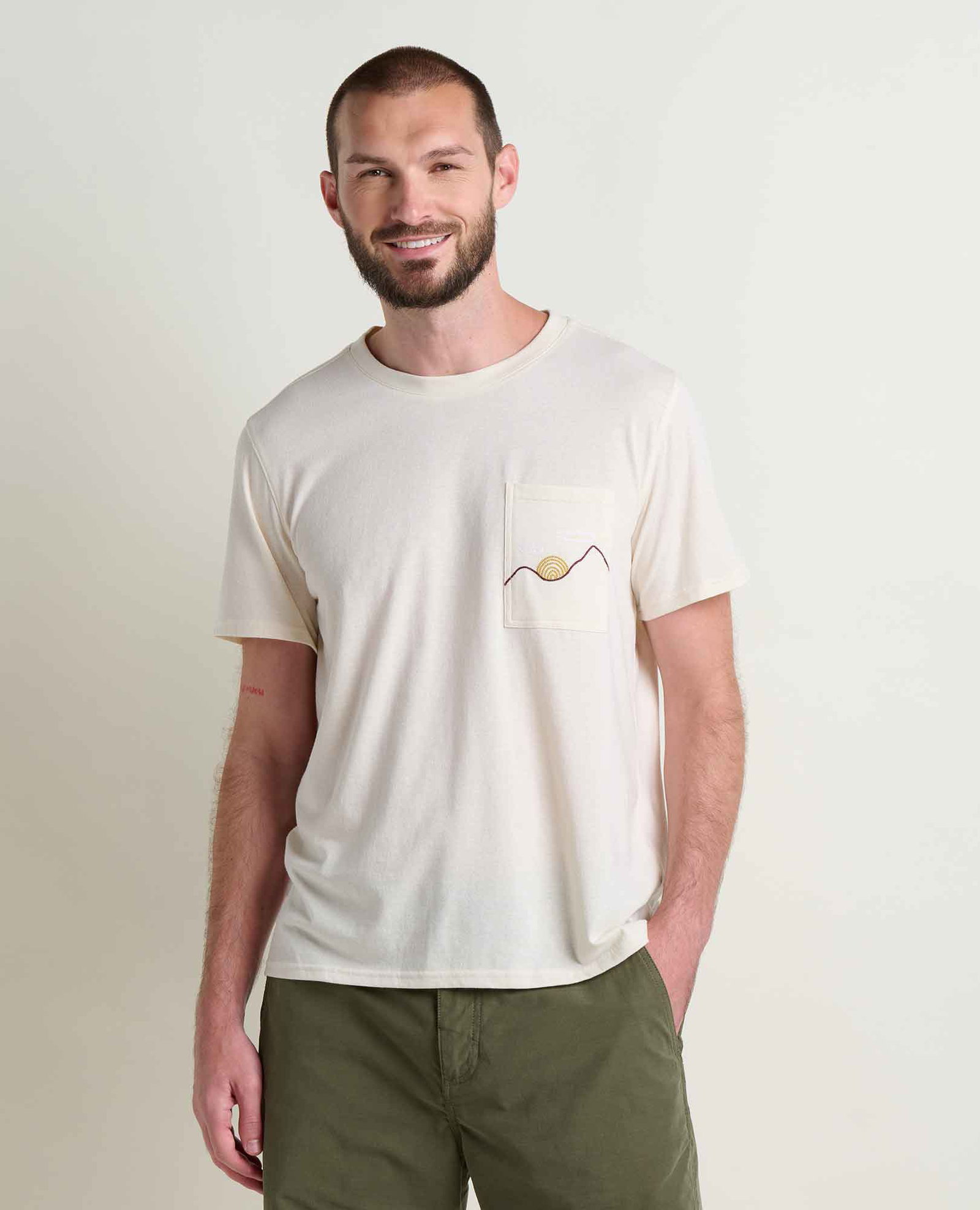 Image of Men's Re-Form Embroidered Crew
