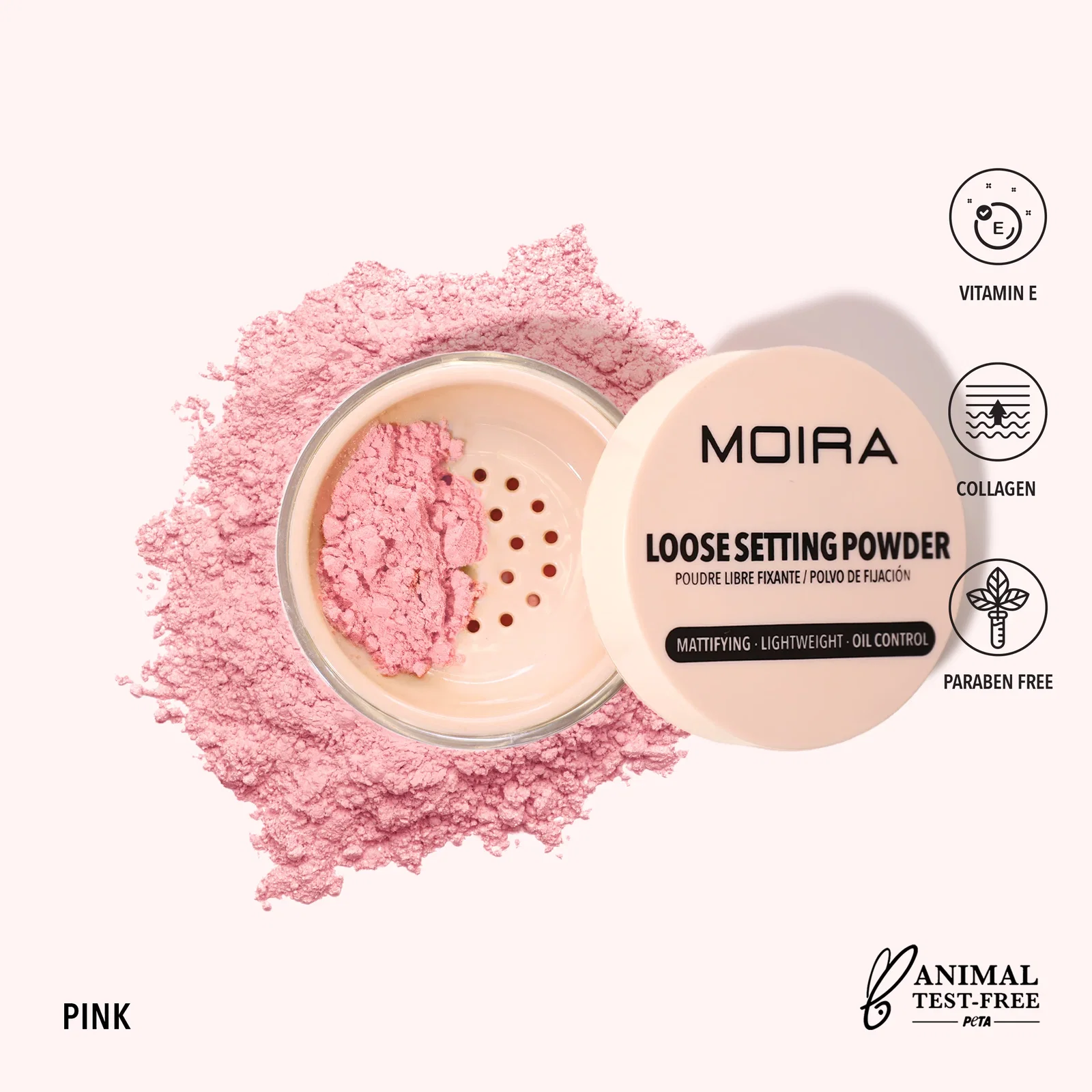 Image of Loose Setting Powder - Pink