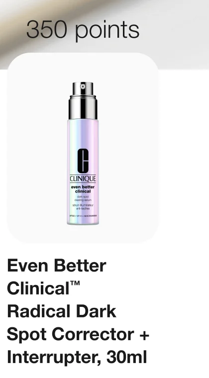 350 points Even Better Clinical™ Radical Dark Spot Corrector + Interrupter, 30ml