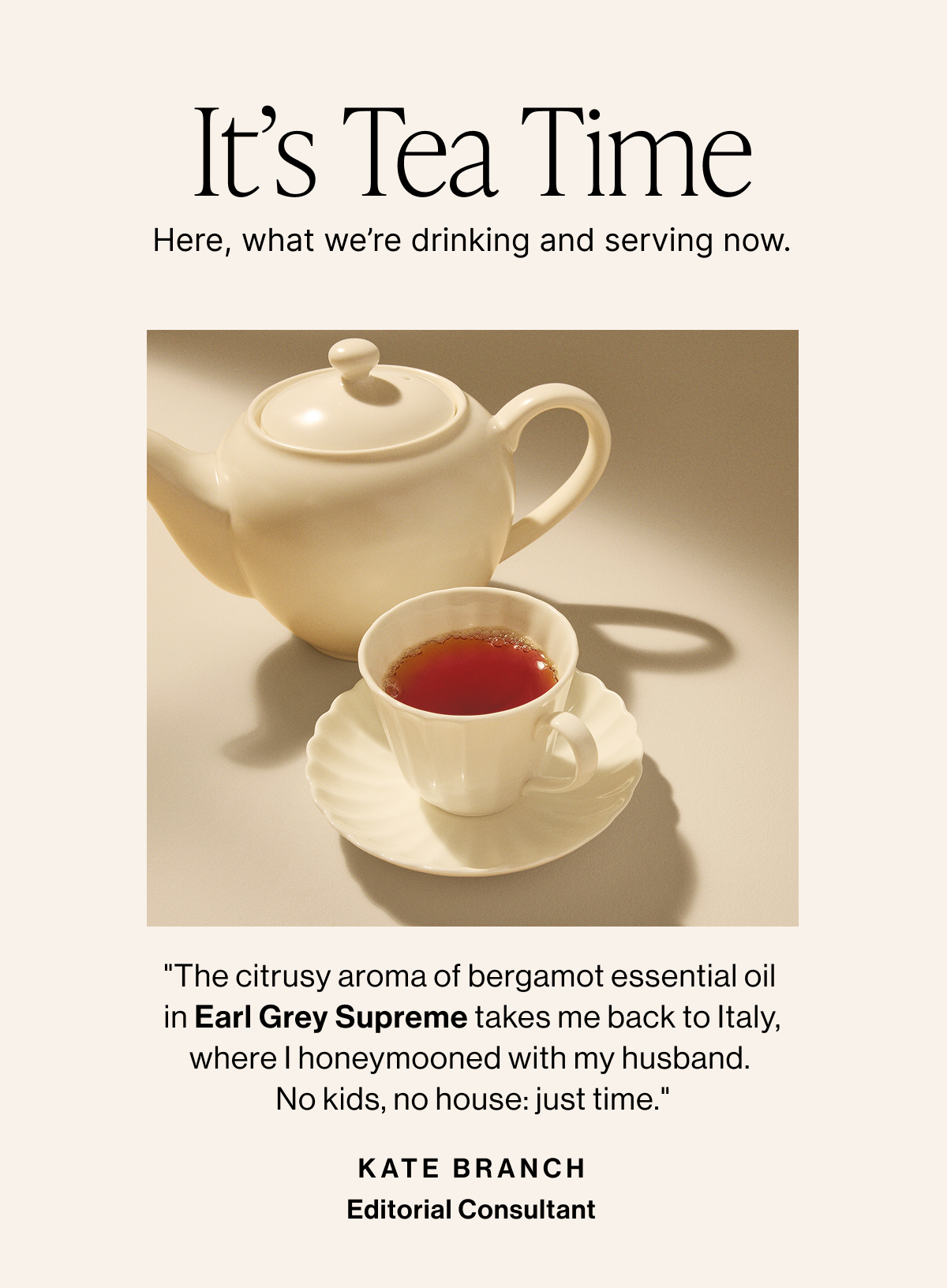 Earl Grey Supreme