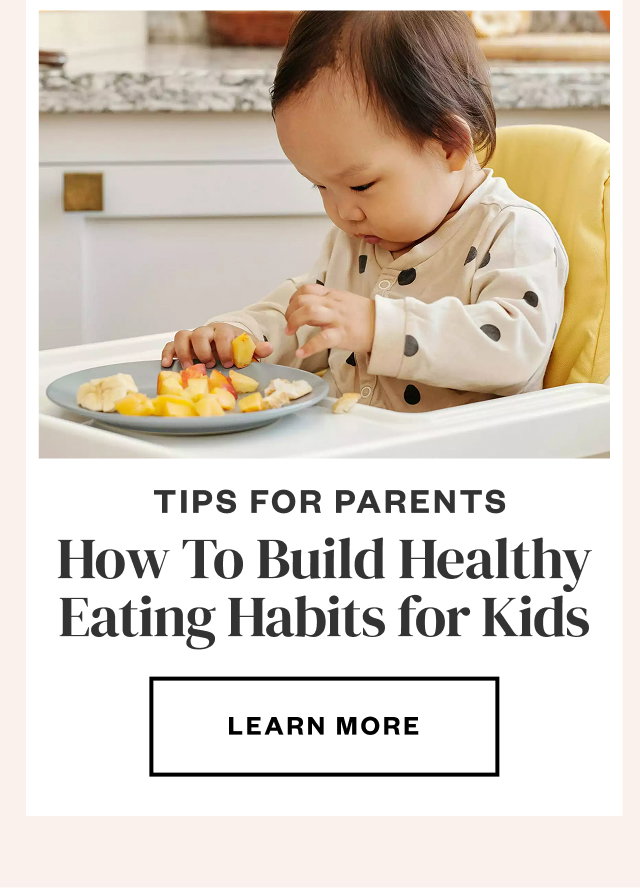 How To Build Healthy Eating Habits for Kids