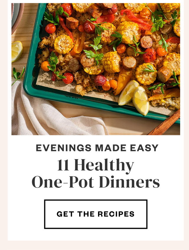 11 Healthy One-Pot Dinners