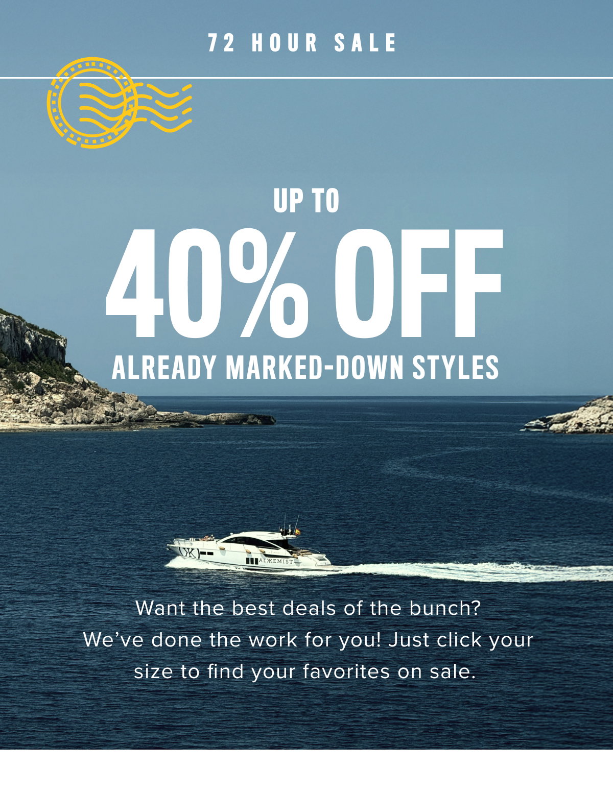 Up to 40% Off Already Marked-Down Styles