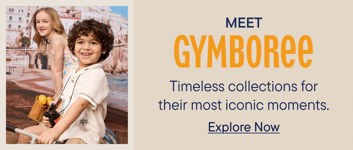 Meet Gymboree Timeless collections for their most iconic moments