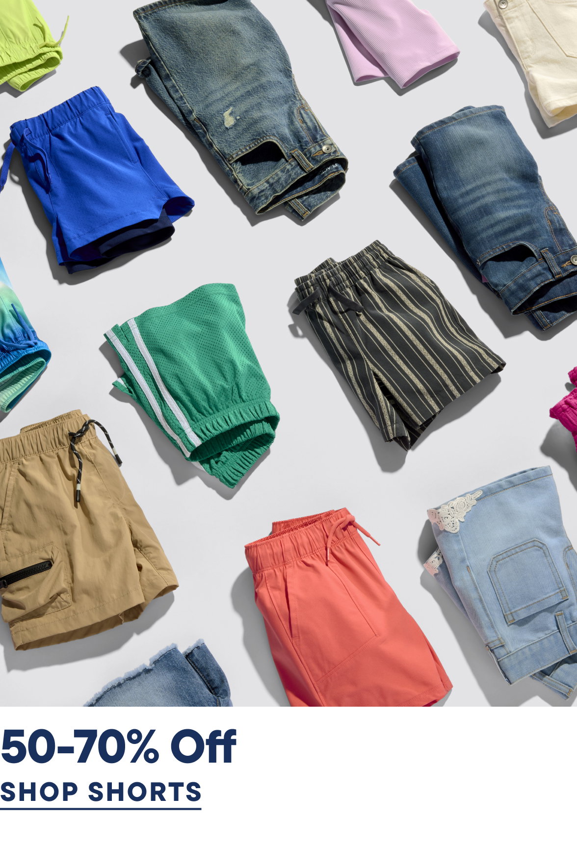 50-70% off Shorts