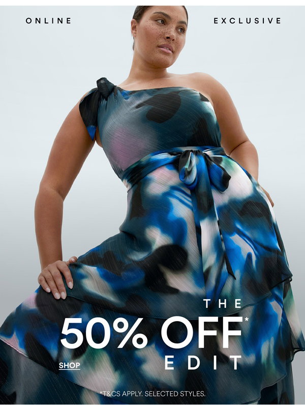 Shop the 50% Off* Edit