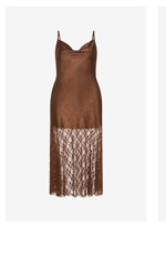 Shop the Lilly Slip Lace Hem Maxi Dress