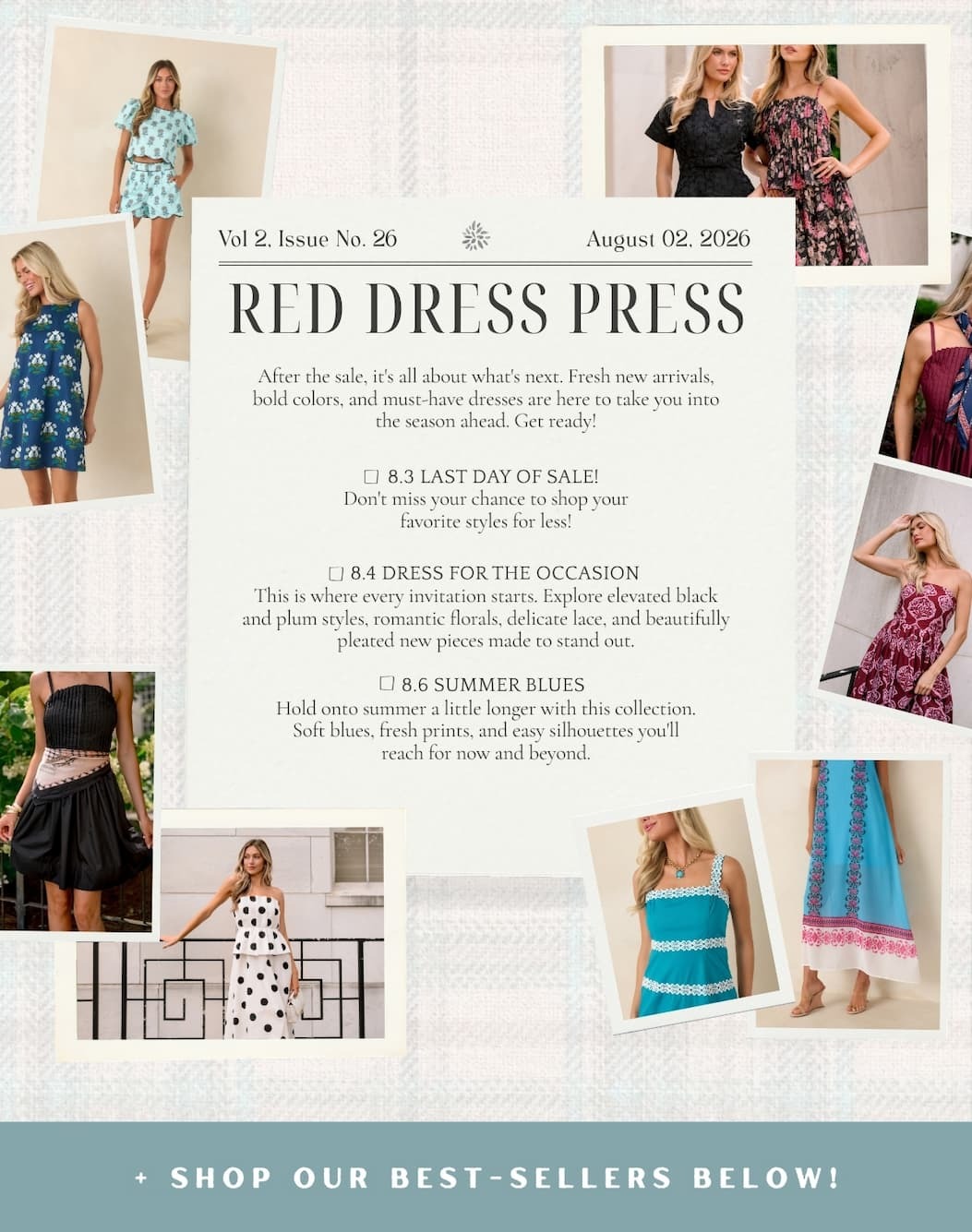 Red Dress Press. + Shop our best-sellers below!