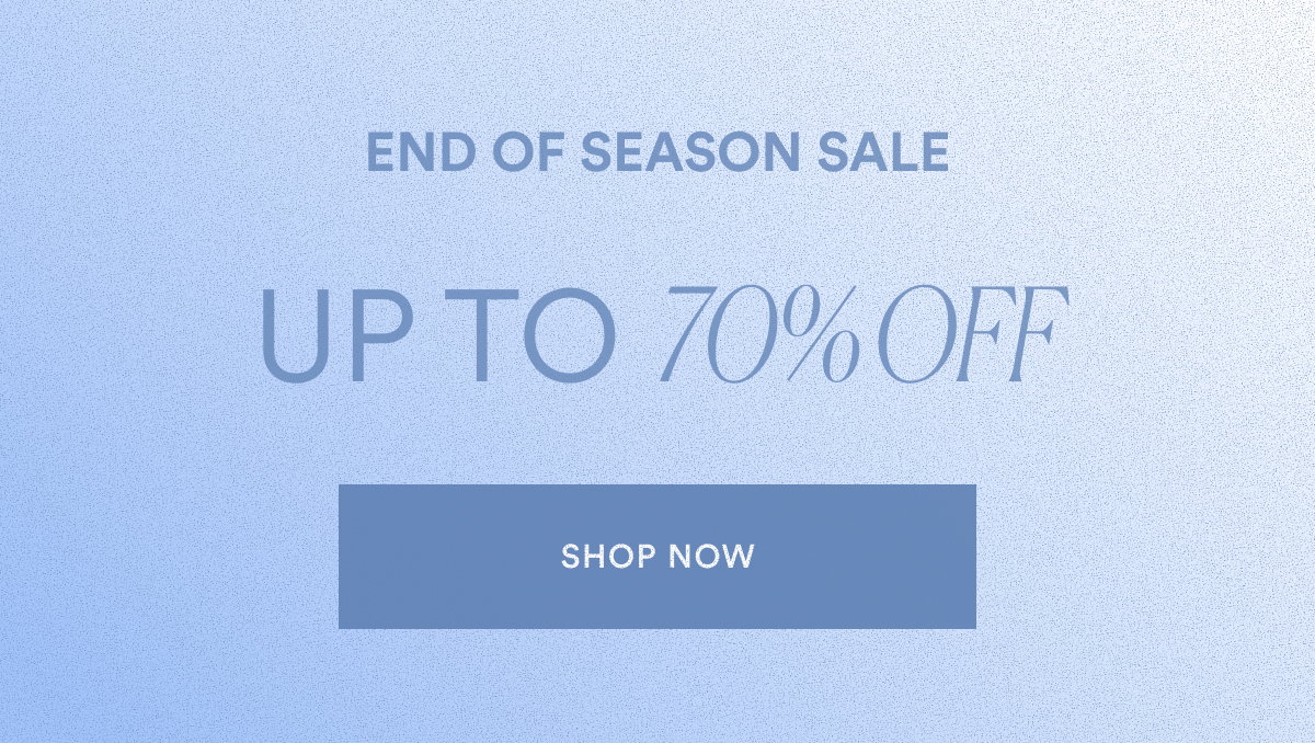 End of Season Sale