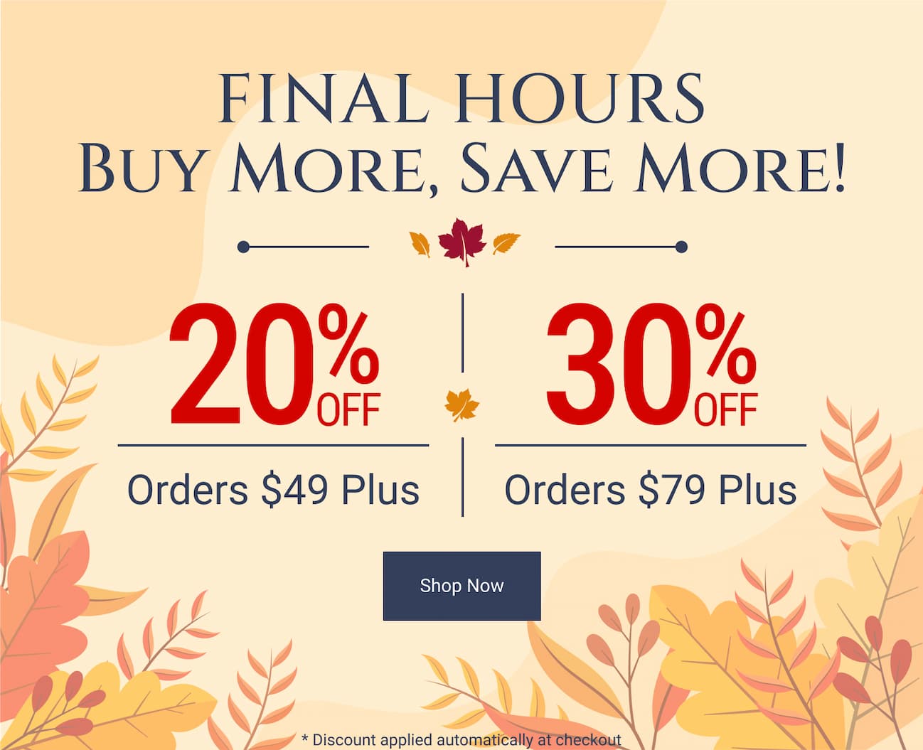 Buy more save more