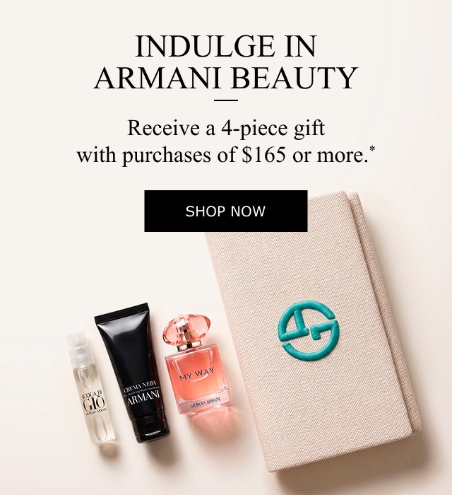 INDULGE IN ARMANI BEAUTY