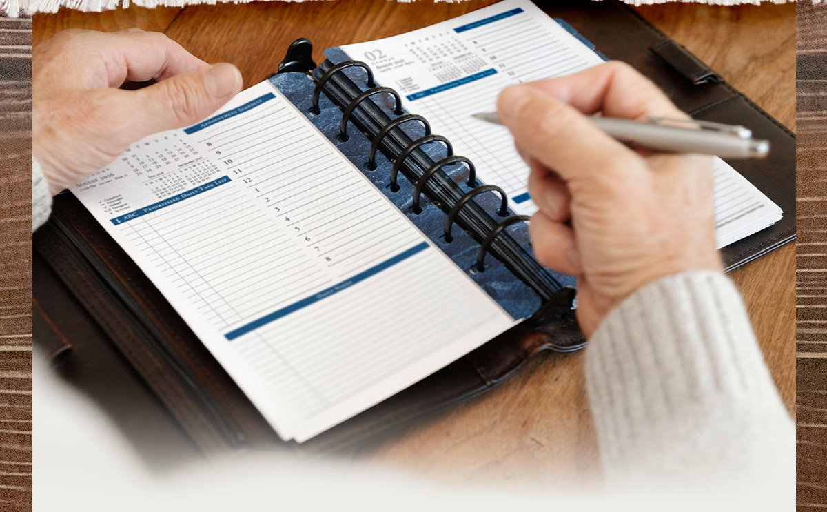 Why customers love One Page Per Day planners:.