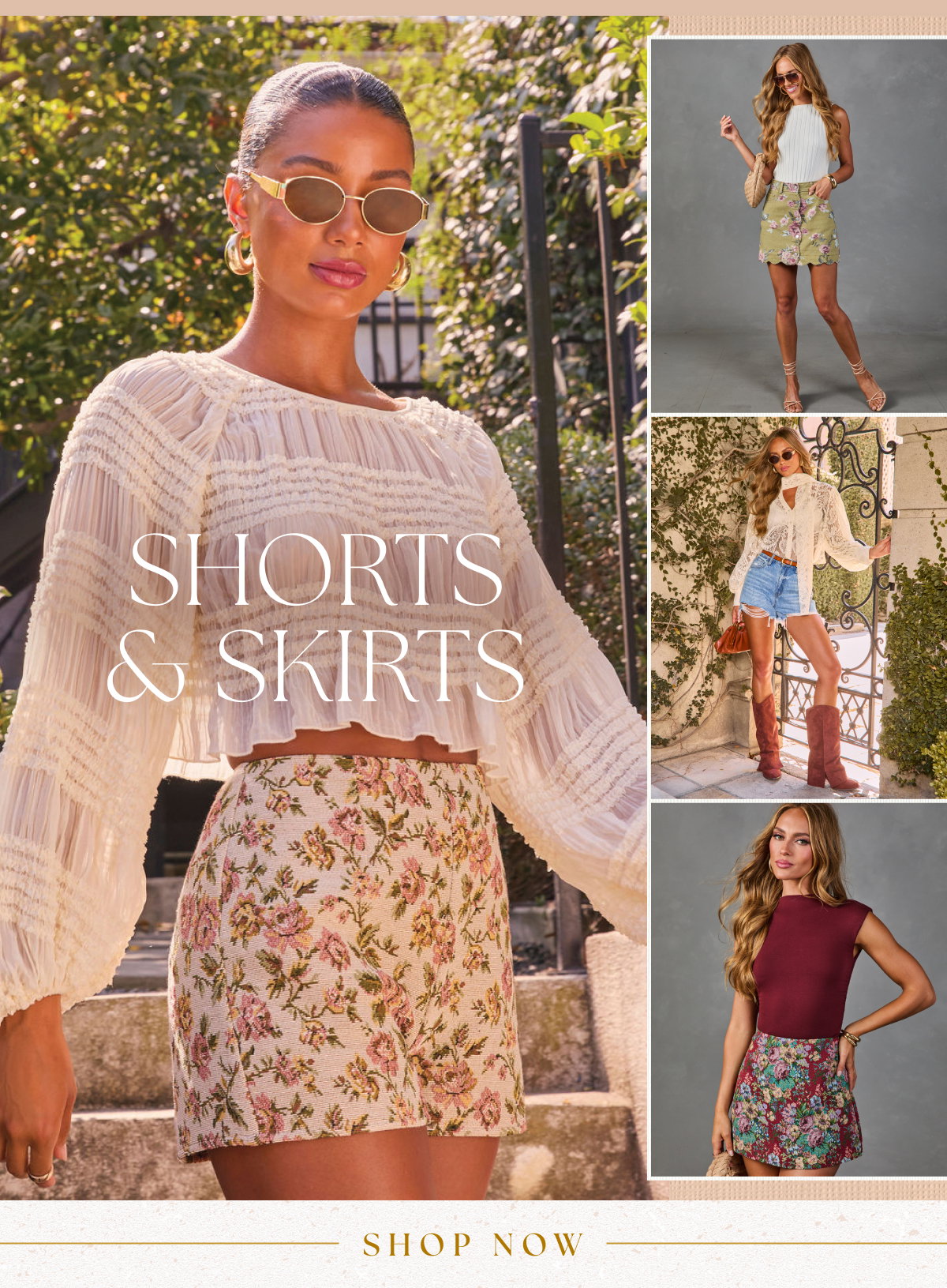 Shop Shorts & Skirts 