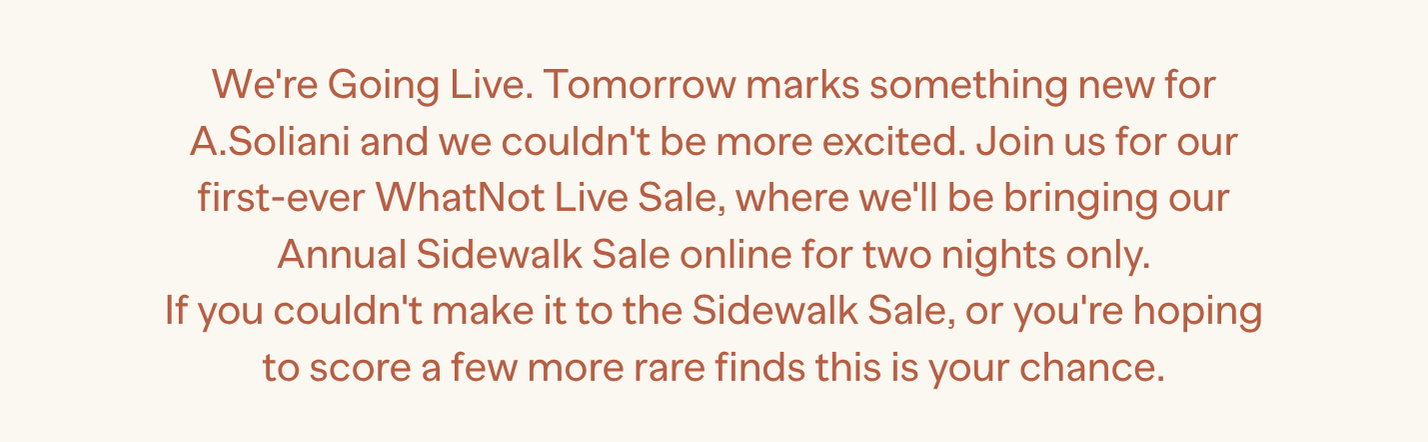 WhatNot Sale