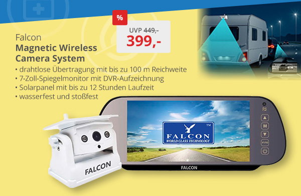 Falcon Magnetic Wireless Camera System