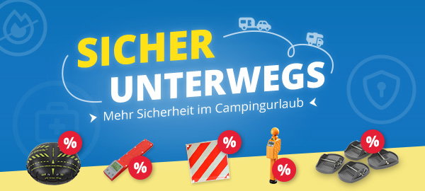 Sicher unterwegs: mehr Sicherheit im Campingurlaub