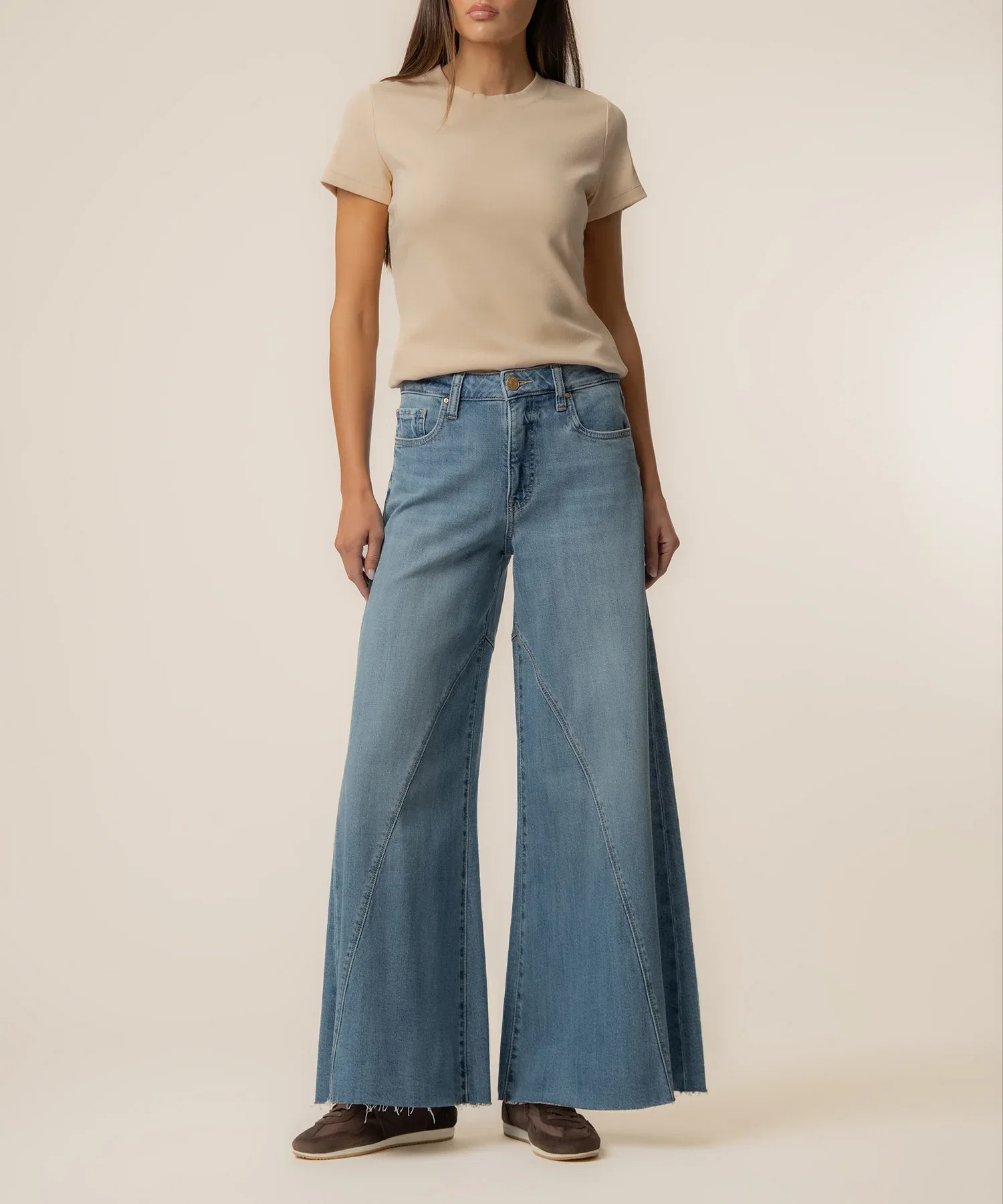 Image of Blake High Rise Super Wide Leg, Exclusive in Task Wash