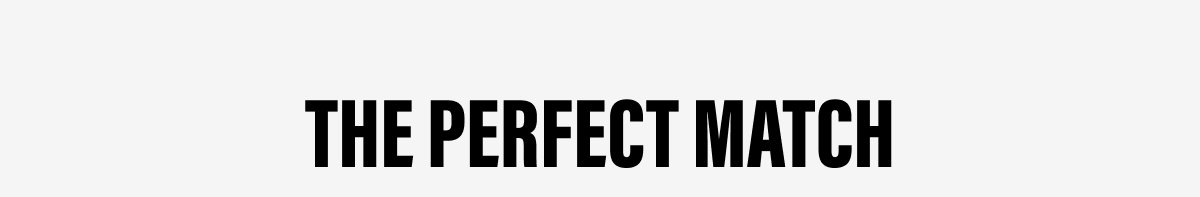 THE PERFECT MATCH