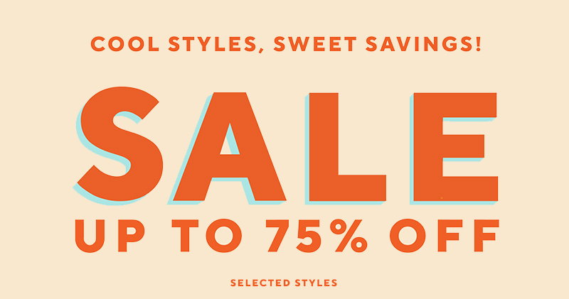 New lines added to our Summer SALE - stock your sock drawer with these cool savings.