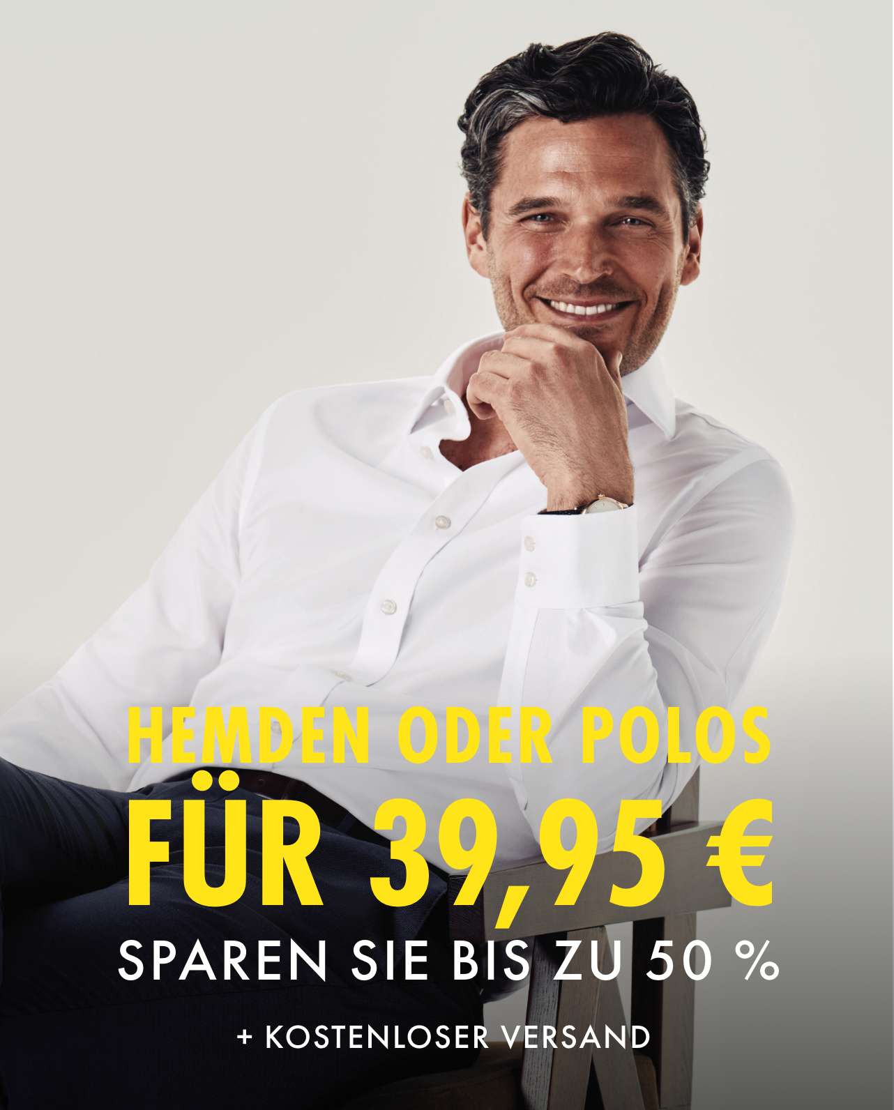 Nur noch heute | Hemden für 39,95 €!