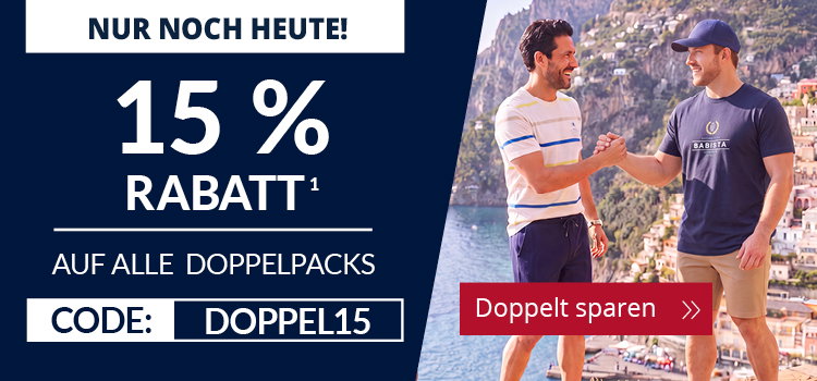 15% Doppelpack-Aktion