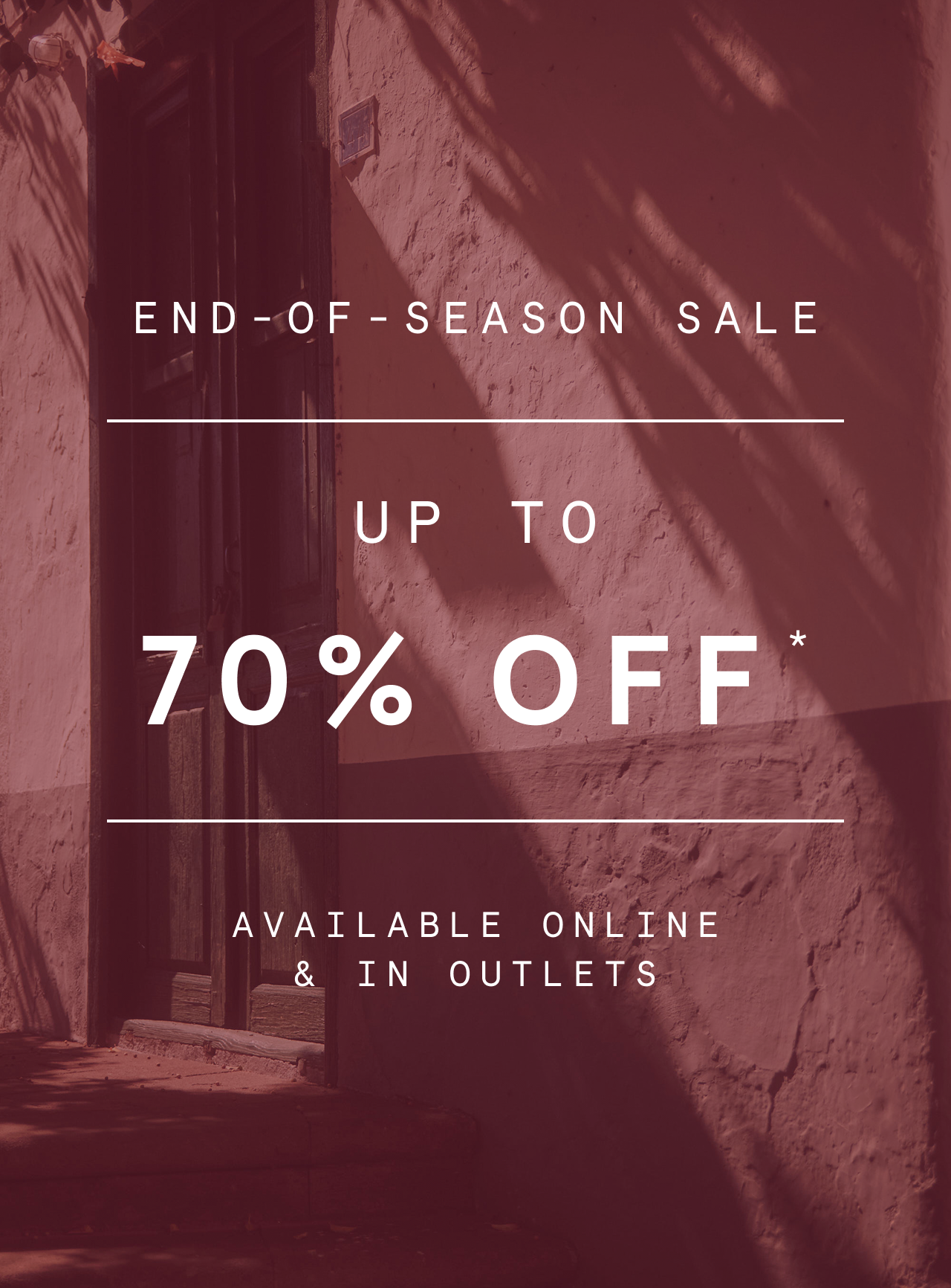 End-of-Season Sale | Up to 70% off*