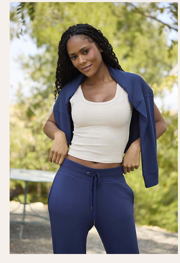 Core Luxe Jersey Tank Top