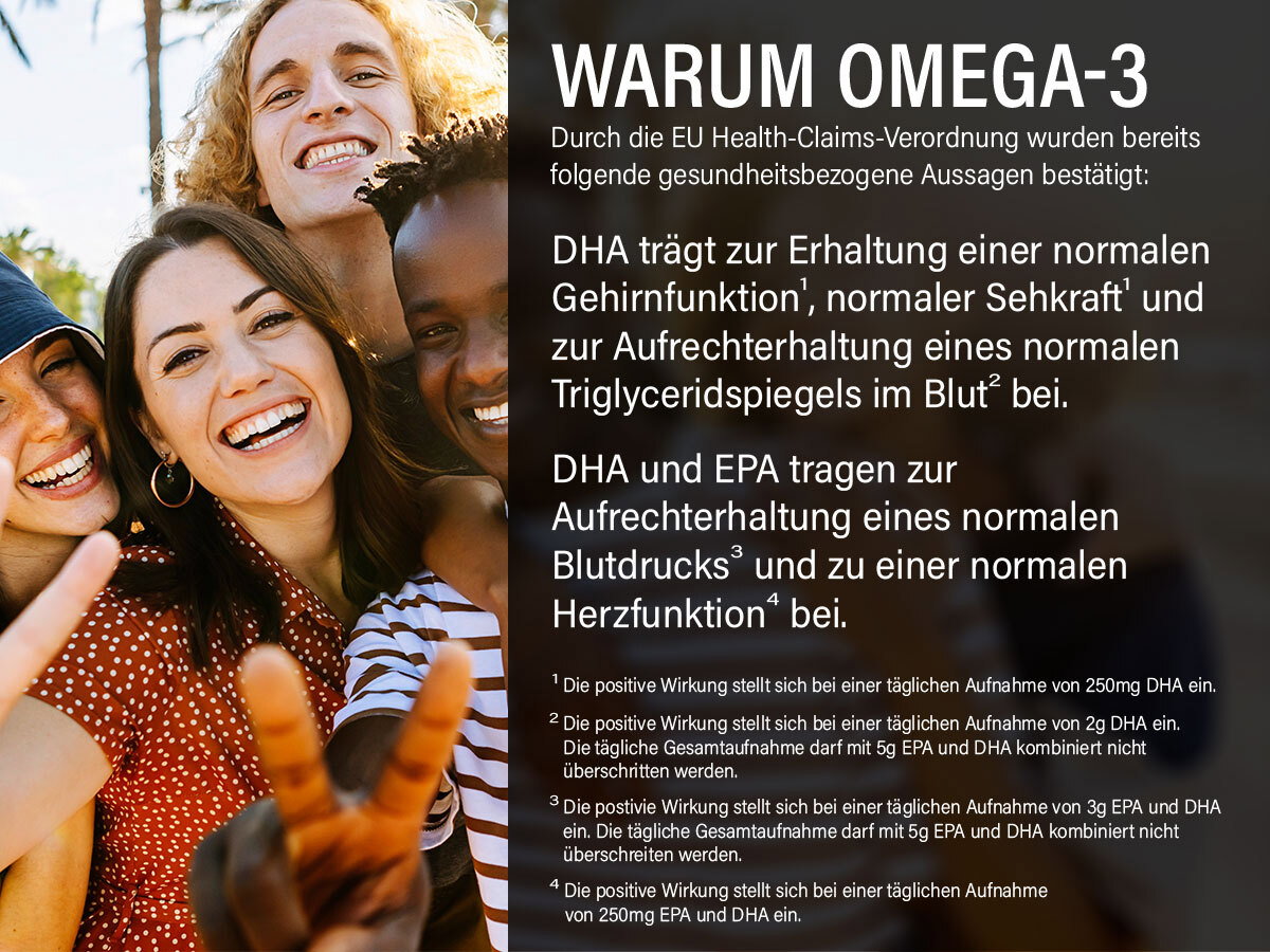 Warum TNT Omega-3 Fischöl Kapseln