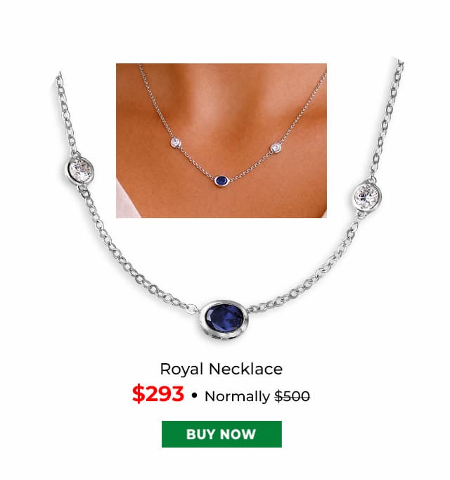 Royal Necklace Platinum Clad