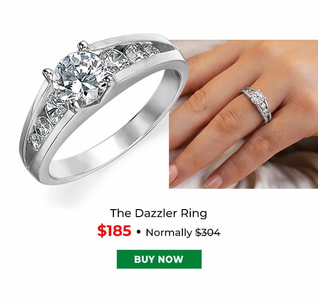 The Dazzler Ring Platinum Clad