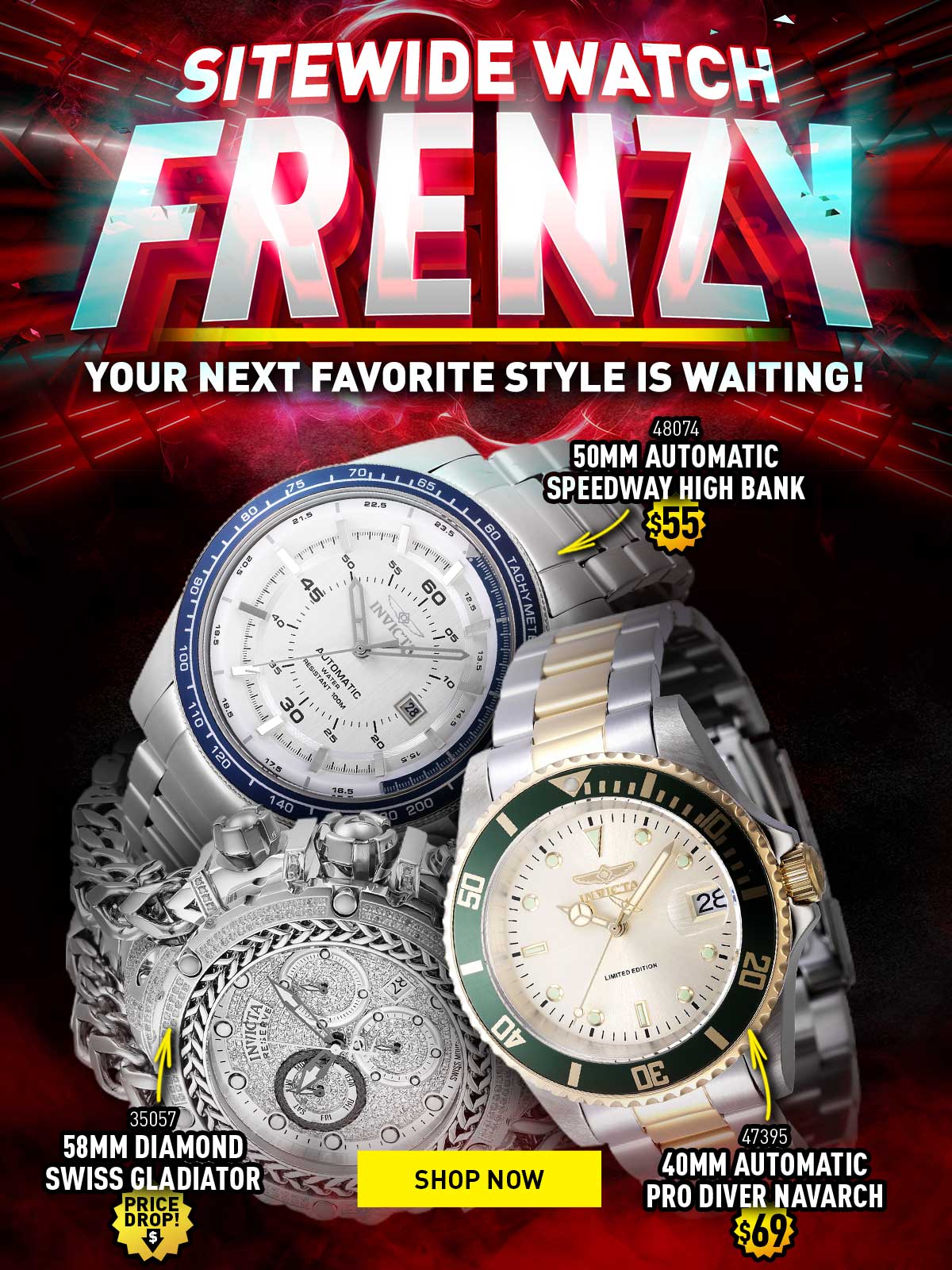 SITEWIDE FRENZY