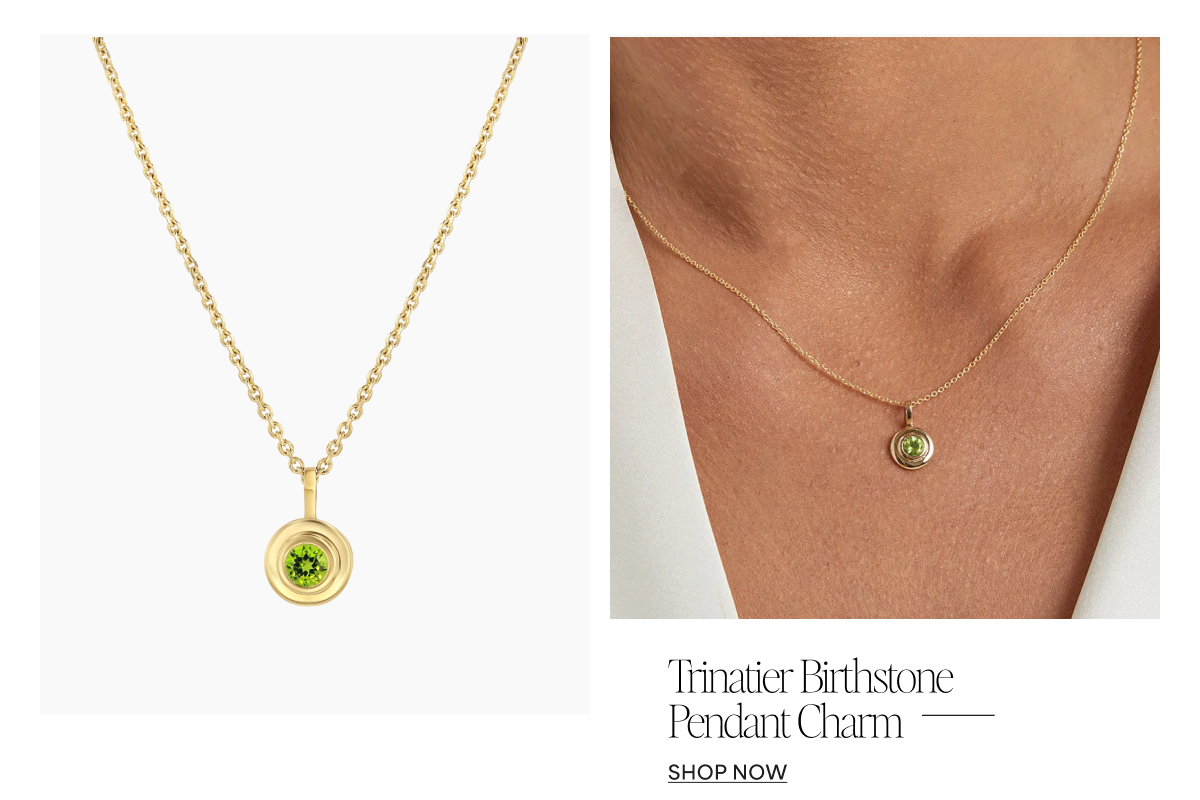 Trinatier Birthstone Pendant Charm